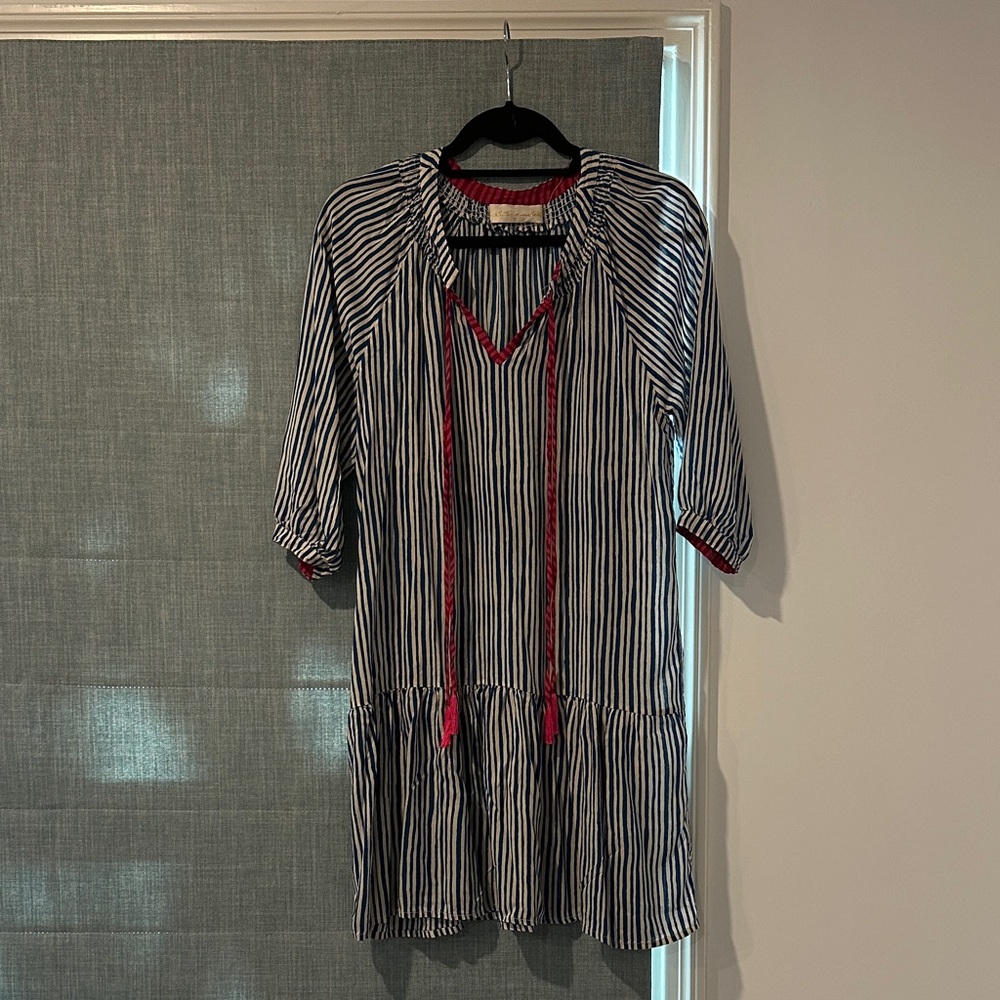 Natalie Martin striped coverup